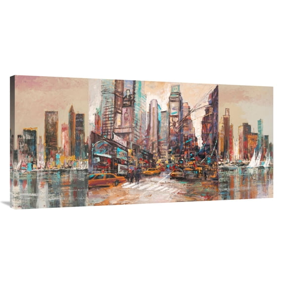 Global Gallery's 'NYC-2' by Luigi Florio Stretched Canvas Wall Art
