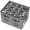Gray, variant on Homyfort 16-Compartment Foldable Shoe Box with Adjustable Partitions, Grey Holds up to 16 Pairs