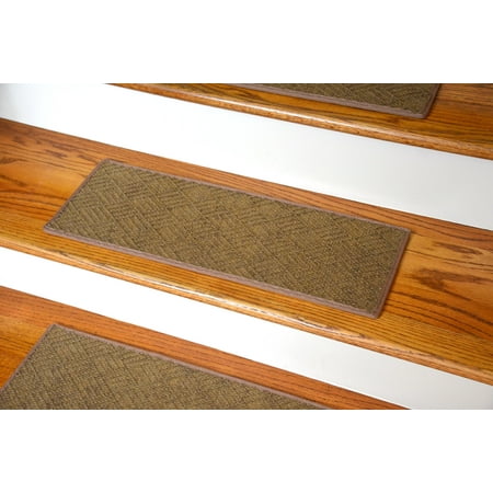 Dean Indoor Outdoor Pet Friendly Tape Free Non Slip Carpet Stair Dean Indoor Outdoor Pet Friendly Tape Free Non Slip Carpet Stair Step Treads Contour Beige 23 X 8 15 Com