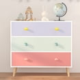 thumbnail image 2 of Jopath 3 Drawer Dresser Kids Nightstand Modern Wood Chest of Drawers or Living Room,Nursery,Bedroom,Colorful02, 2 of 8