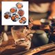 thumbnail image 3 of Posavasos de Té de Estilo Japonés, Almohadilla Antideslizante para Cuenco, Alfombrilla para Taza de Bar, Almohadilla Aislante de Resina egalos D 6 posavasos Macarena Posavasos para bebidas, 3 of 8