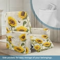 thumbnail image 3 of Kuiaobaty Sunflower Butterfly Print Recliner Couch Cover for Pets Breathable Reclining Sofa Slipcover Durable Recliner Chair Cover with Side Pocket Washable Reclining Slipcover Nonslip, 3 of 8