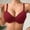 Red, variant on Kukoosong Push up Bras for Women Fashion Women's Soft Breathable Solid Color Bra Push-Up Bra, Sizes 80B