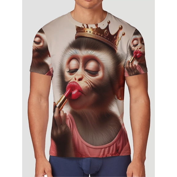 T-shirt, casual wear trendy men's T-shirt top, fashionable gentleman's gift choice for Father's Day and special occasions, a perfect gift