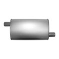 thumbnail image 2 of AP Exhaust Products APE3746 Enforcer Series Aluminized Steel Oval Glass Pack Exhaust Muffler with Inlet & Outlet Neck, 2 of 4