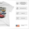 thumbnail image 6 of Ford Still Plays with Trucks T-shirt American Classic F100 F150 Pickup Built Tough Vintage Offroad 4x4 Men's Tee, 6 of 7