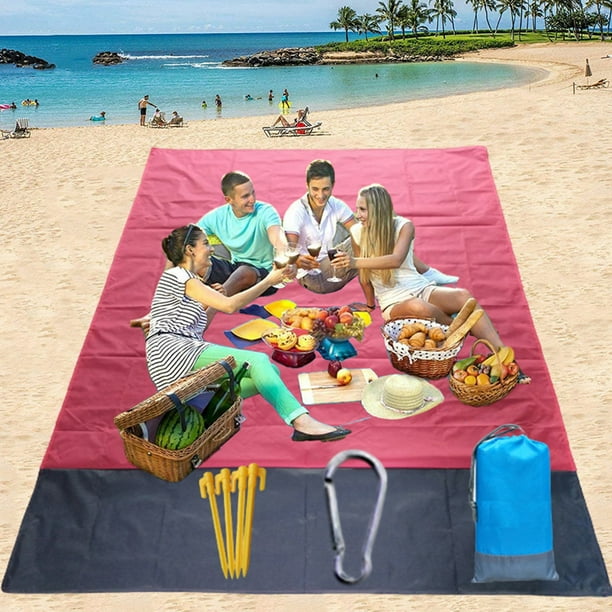 Folding beach deals blanket