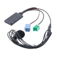 thumbnail image 3 of Adaptador de entrada auxiliar de audio con cable, práctico y fácil de usar, conectar y usar, adaptador de entrada auxiliar para estéreo de automóvil. con micrófono, 3 of 8