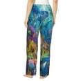 thumbnail image 3 of Xecao Sea World Women's Straight Lounge Pajama Pants: The Epitome of Relaxed Sleepwear, 3 of 9
