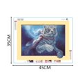 thumbnail image 2 of Animal Resina 5D DIY Diamante Pintura Bordado Punto de Cruz Imagen Decoración de la pared del hogar - L2008 Eigraketly JJ13343-05, 2 of 6