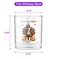 thumbnail image 5 of Happy Thanksgiving Siberian Husky Turkey Costume Pumpkins Autumn Leaves 11oz Whiskey Glass Mug Husky Dog Lover Gifts Whiskey Cocktail Glasses Cup - 13014, 5 of 5