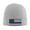 Gray, variant on Police Thin Blue Line Flag Beanie Hat Knit Hat Skull Cap for Men Women Winter Hat Black