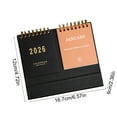 thumbnail image 3 of JGJJUGN 2026 English Desk Calendar with Motivational Quotes, Monthly Planner Memo, Office Decoration, Small Size Desktop Organizer, Ideal for Work and Home Use, 3 of 6
