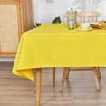 thumbnail image 6 of Deconovo Waterproof Square Tablecloth, Easy-Clean Polyester Table Cover, 54 x 54 Inch, Gold, 6 of 8