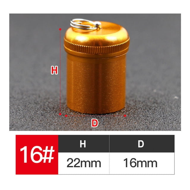 1pcs Fishing Rod End Cap Aluminum Alloy Fishing Rod Plug Tail Plug 11-23mm 16mm