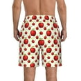 thumbnail image 3 of Naloa Fruit Apples Men's Beach Shorts, Surfing shorts, Swim trunks, Quick Dry Swim Trunks for Surfing Beach Fun - Small, 3 of 9