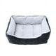 thumbnail image 1 of Pet Cat Dog Bed Cozy Square Plush Kennel Puppy Sofa Bed Small Large Dog Sleep Pad Portable Pet Bed Nest Pet Supplies Accessories ShopWise Round, 1 of 19
