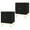 Black3, variant on Spaco Nightstand Set of 2 Bedside Tables Bedroom Nightstand with Drawer, Black