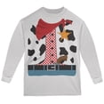thumbnail image 1 of T-shirt à Manches Longues pour Jeunes de Costume de Cowgirl d'Halloween, 1 of 1