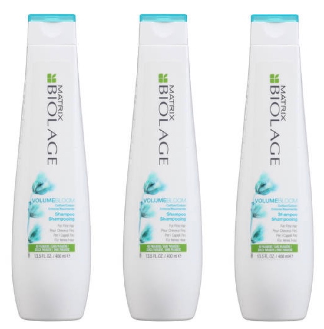 Matrix Matrix Biolage Volume Bloom Shampoo for Fine Hair 13.5 oz PACK OF 3