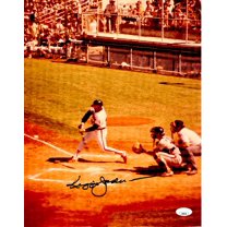 Reggie Jackson Signed Autographed 11X14 Photo Angels At Bat JSA AS84149