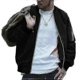 thumbnail image 1 of Men's Jackets-windproof Bomber Jacket Full Zip Coats Outwear, 1 of 5