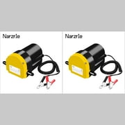 XULHAN Efficient  Portable  and Reliable 60W 12V Car Engine Oil Fluid Extractor Transfer Suction Pump with Tubes - Powerful Oil Extraction Solution for Auto  Boat  and Motorcycle