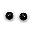 thumbnail image 2 of 2 ojos de muñeca grandes, ojos móviles (6 mm), manualidades, arte movible, fabricación con globo ocular, accesorios de Halloween, , negro EstiloB-Negro Macarena mover los ojos, 2 of 8