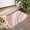 Pink White Gold, variant on Gray Gold Marble Pattern Door Rugs,Washable Non Slip Door Mats Indoor,Decorative Door Mats,Entry Mat Indoor for Entrance,Bedroom,Kitchen,Bathroom,17"x30"