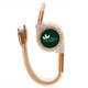 thumbnail image 1 of Frutas de Navidad decoracion de hojas Cable de carga telescópico múltiples USB tres en uno, 1 of 3