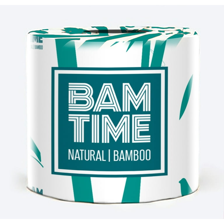 Bamtime 100% Bamboo 3-Ply Toilet Paper 24 Rolls per Carton