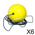 thumbnail image 1 of Colaxi 6xDurable Tennis Ball with String Sports Tool 63mm for Self Practice, 1 of 4