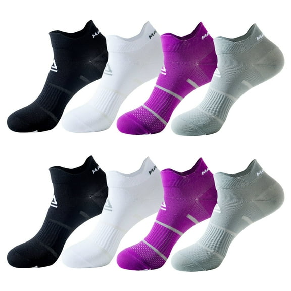 TELOLY 4Pairs Mens Ankle Socks9-13Mens Ankle Socks Size 9-11 Men's Socks ,Colormixing1