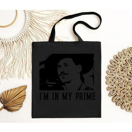 vintage I m In My Prime Doc Holliday Tombstone Tote Bag HT72108-TH19872