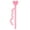 Pink, variant on Valentines Heart Cabinet Door Decoration Large Love Heart and Ribbon Ornament for Furniture Kitchen Party Wedding Anniversary Decor