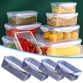 thumbnail image 7 of vankin Microwave-Safe Plastic Lunch Box with Airtight Lid, Stackable Food Storage Containers for Refrigerator Organization and Freshness Preservation, 7 of 7