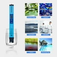 thumbnail image 2 of TFixol Bluetooth pH and Temperature Tester BT-300, Dual-Function Water Quality Analyzer with Backlit Display, 0-14 pH Range, No Battery Included, 2 of 6