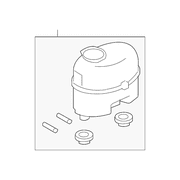 ford focus brake master cylinder reservoir