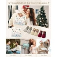 thumbnail image 2 of Stocking Stuffers for Adults Men Women: Fuzzy Slipper Socks with Grips Winter Thick Warm Cabin Thermal Socks Comfy Non Slip Cozy Holiday Christmas Gifts for Men Women Husband Wife Dad Mom, 2 of 10