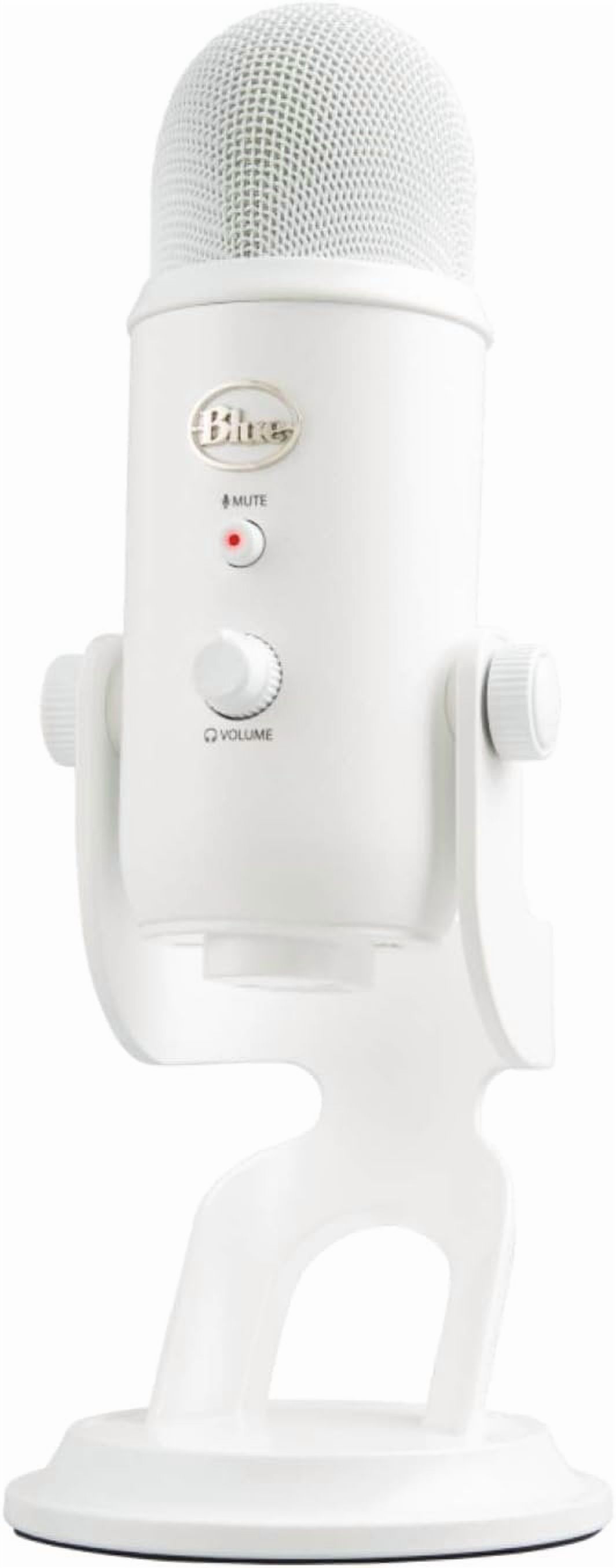 Blue Yeti USB Mic Plus Pack Whiteout  Studio Bundle