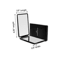 thumbnail image 4 of Impressions Vanity Slayssentials Bifold Compact Mirror with 1x and 2x Magnifying Glass, Portable Makeup Mirror (Black), 4 of 8