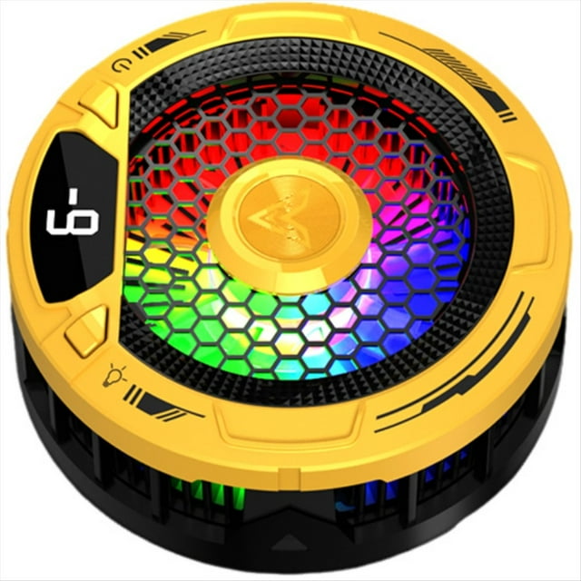Enfriador de Teléfono/Tableta F36 Semiconductor de 18 W con Refrigeración Magnética de Alta Velocidad y RGB, Eficiente para Smartphones Gamer.