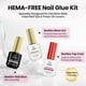 thumbnail image 2 of Kit de gel para uñas Beetles, sin hemas, 15 ml, capa superior y base, 2 of 8