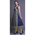 thumbnail image 3 of Bimba Robe d'Été Indienne Imprimée Style Angrakha pour Femmes Tunique Ethnique, 3 of 6