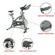 thumbnail image 4 of Bicicleta de ejercicio interior magnética Sunny Health & Fitness SF-B1877 con transmisión por correa de resistencia, 4 of 5