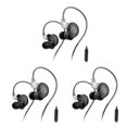 thumbnail image 1 of Bearachild Auriculares con cable Auriculares intrauditivos Ergonómicos Auriculares de entrenamiento físico de 3,5 mm Auriculares estéreo Manos No.02 3Conjunto, 1 of 6