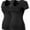 2PACK - Black/Black, variant on Women's Basic Solid Multi Colors Fitted Short Sleeve T-Shirt [S-3XL]