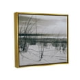 thumbnail image 4 of Stupell Industries Ocean Dunes Photography Landscape Photography Gold Floater Framed Canvas Art Print Wall Art, 21 x 17, 4 of 10