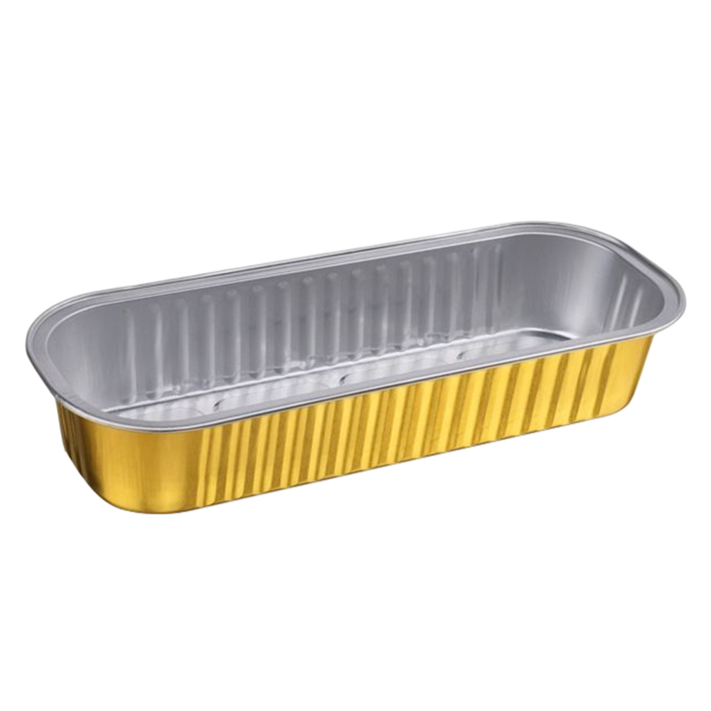 Aluminum Foil Tin Box Multipurpose Disposable Rectangular Tin Foil
