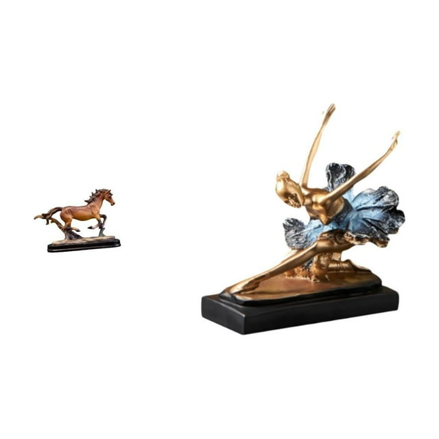 Figura Decorativa De Bailarina De Ballet, Ideal Para Decorar Escritorios, Estanterías, Salas De Estar O Cualquier Espacio Del Hogar. Figura De Bailarina De Ballet Para Niñas, Perfecta Como